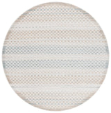 Safavieh Stella 6'-7" x 6'-7" Rug in Beige / Blue