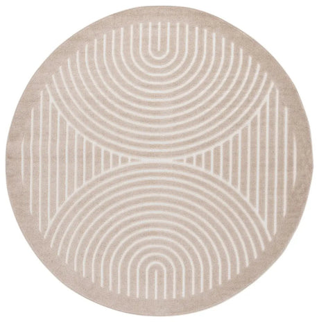 Safavieh Stella 6'-7" x 6'-7" Rug in Beige / Ivory