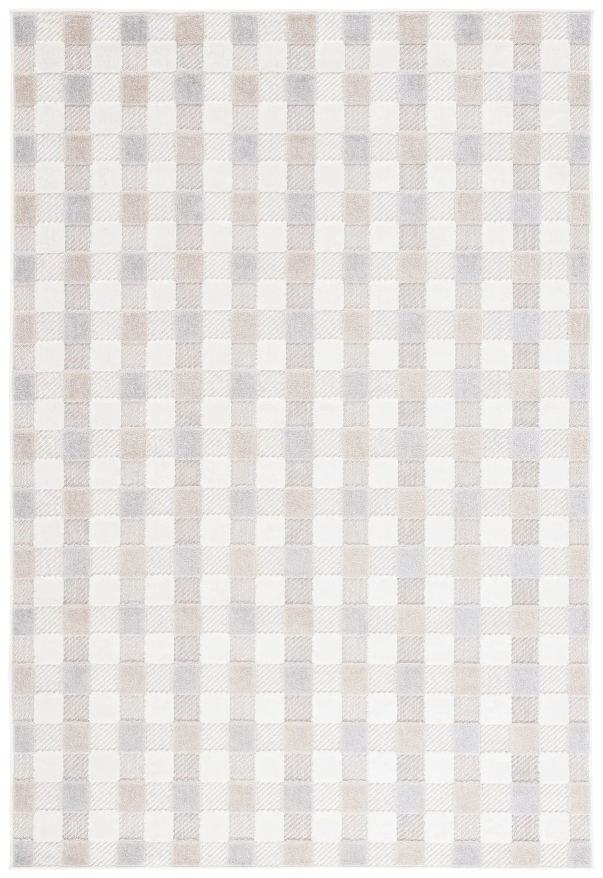 Safavieh Stella 4'-0" x 6'-0" Rug in Ivory / Grey Beige