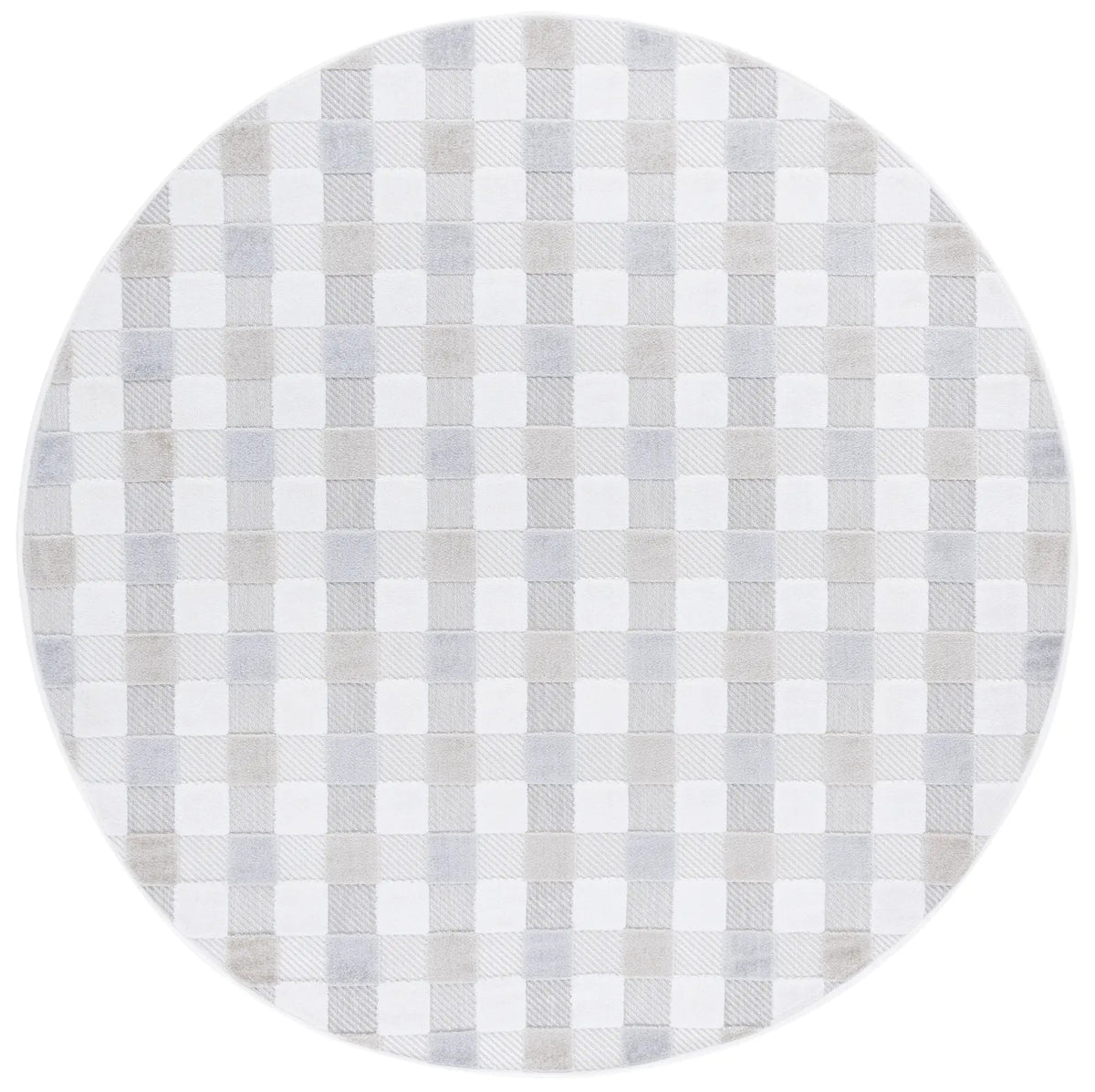 Safavieh Stella 6'-7" x 6'-7" Rug in Ivory / Grey Beige