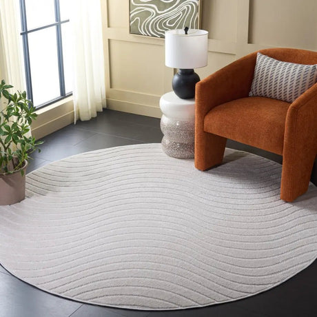 Safavieh Stella 6'-7" x 6'-7" Rug in Ivory