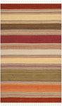 Safavieh Striped Kilim 2'-6" x 4'-0" Rug in Green