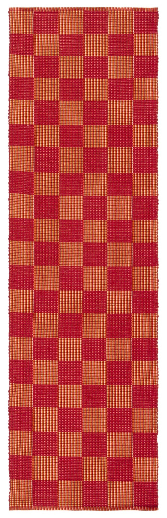Safavieh Striped Kilim Stk801Q Red/Rust Rug.
