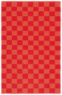Safavieh Striped Kilim Stk801Q Red/Rust Rug.