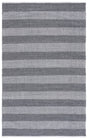 Safavieh Striped Kilim Stk802Z Ivory/Black Rug.