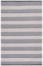 Safavieh Striped Kilim Stk803Z Ivory/Black Rug.