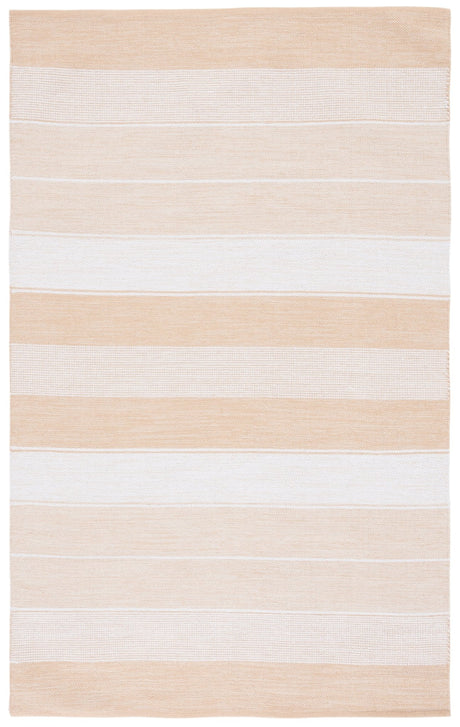 Safavieh Striped Kilim Stk804D Ivory/Gold Rug.