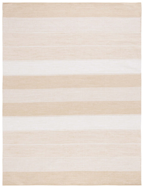 Safavieh Striped Kilim Stk804D Ivory/Gold Rug.