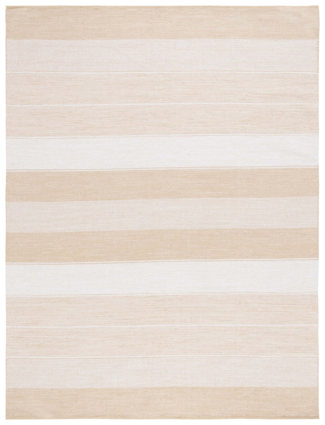 Safavieh Striped Kilim Stk804D Ivory/Gold Rug.