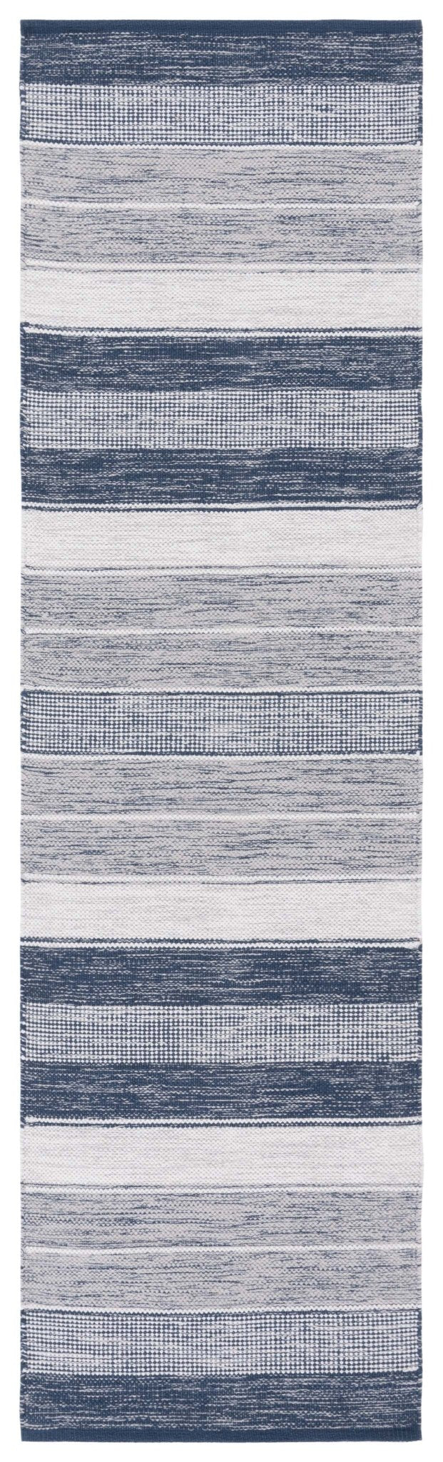 Safavieh Striped Kilim Stk804M Grey/Blue Rug.