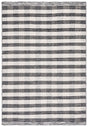 Safavieh Striped Kilim Stk807Z Black/Ivory Rug.