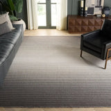 Safavieh Striped Kilim 8'-0" x 10'-0" Rug in Grey / Ivory