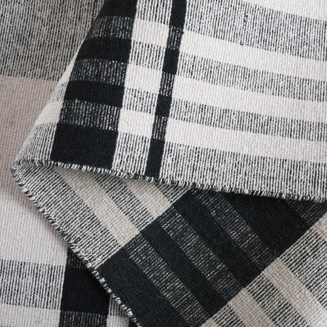 Safavieh Striped Kilim 4'-0" x 6'-0" Rug in Black / Light Blush
