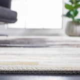 Safavieh Studio Leather Stl818F Grey/Brown Rug.