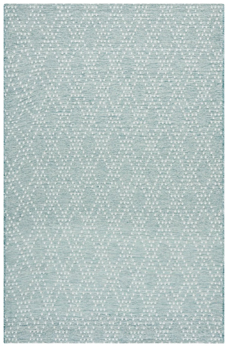 Safavieh Sunset 4'-0" x 6'-0" Rug in Aqua / Beige