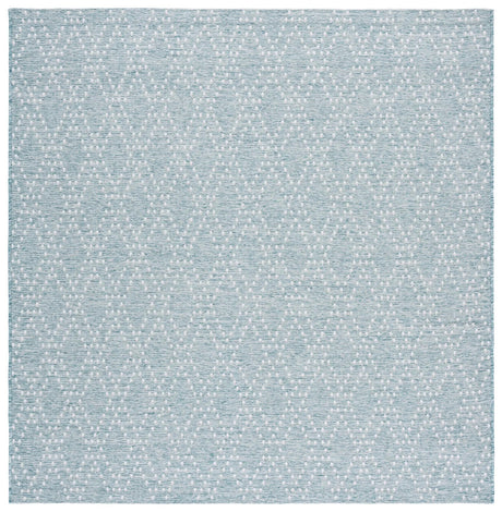 Safavieh Sunset 6'-7" x 6'-7" Rug in Aqua / Beige
