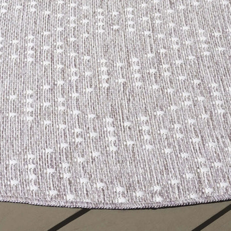 Safavieh Sunset 6'-7" x 6'-7" Rug in Lavender / Grey