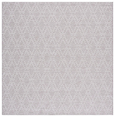 Safavieh Sunset 6'-7" x 6'-7" Rug in Lavender / Grey
