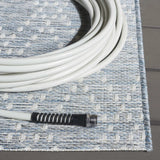 Safavieh Sunset 4'-0" x 6'-0" Rug in Blue / Grey