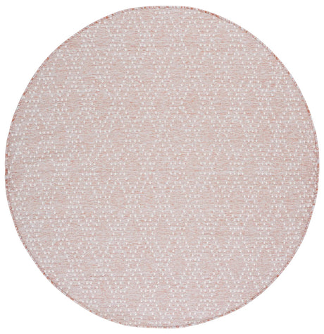 Safavieh Sunset 6'-7" x 6'-7" Rug in Rust / Grey