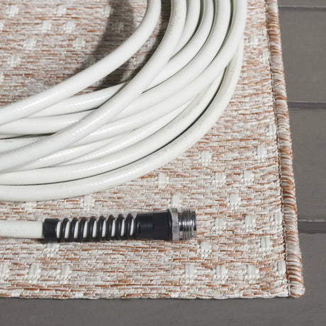 Safavieh Sunset 4'-0" x 6'-0" Rug in Rust / Grey