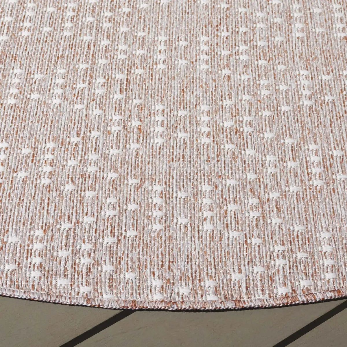 Safavieh Sunset 6'-7" x 6'-7" Rug in Rust / Grey