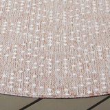 Safavieh Sunset 6'-7" x 6'-7" Rug in Rust / Grey