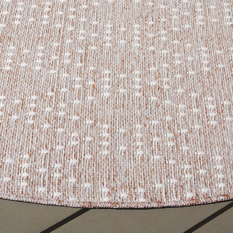 Safavieh Sunset 6'-7" x 6'-7" Rug in Rust / Grey
