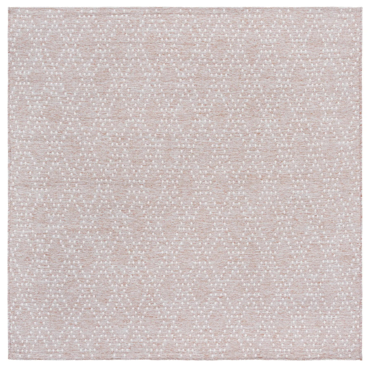 Safavieh Sunset 6'-7" x 6'-7" Rug in Rust / Grey
