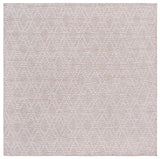 Safavieh Sunset 6'-7" x 6'-7" Rug in Rust / Grey