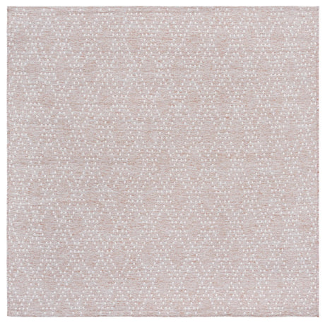 Safavieh Sunset 6'-7" x 6'-7" Rug in Rust / Grey