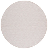 Safavieh Sunset 6'-7" x 6'-7" Rug in Salmon / Grey