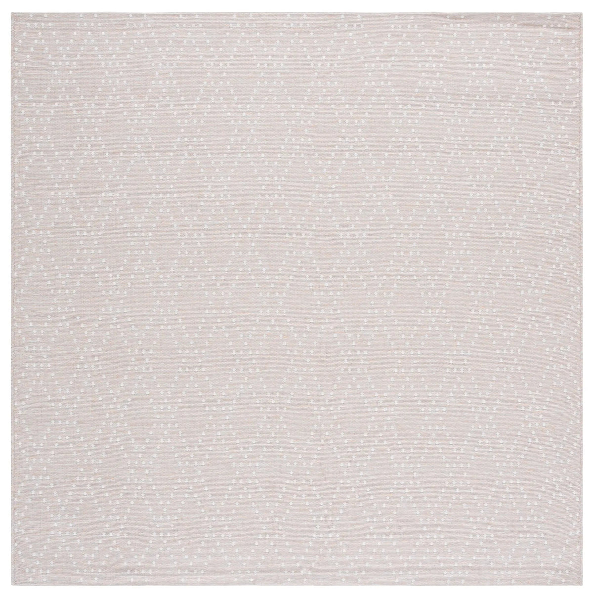 Safavieh Sunset 6'-7" x 6'-7" Rug in Salmon / Grey