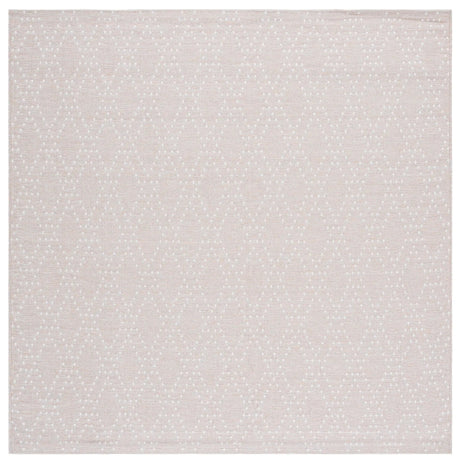 Safavieh Sunset 6'-7" x 6'-7" Rug in Salmon / Grey