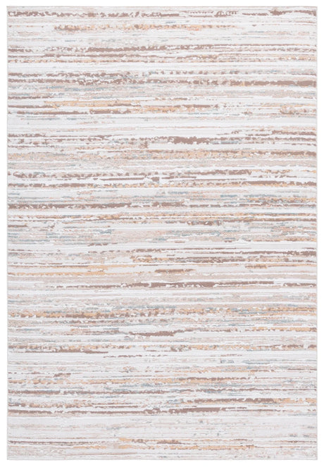 Safavieh Sydney 4'-0" x 6'-0" Rug in Beige / Brown Ivory