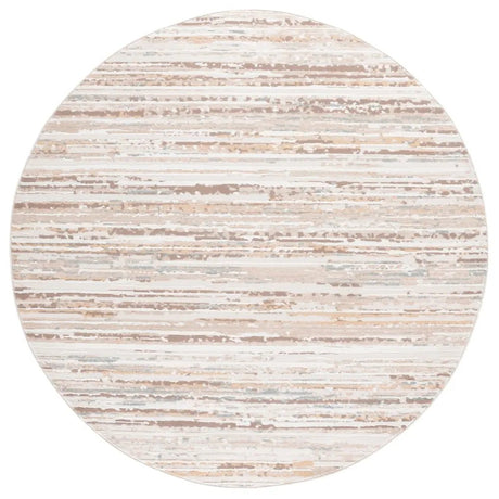 Safavieh Sydney 6'-6" x 6'-6" Rug in Beige / Brown Ivory