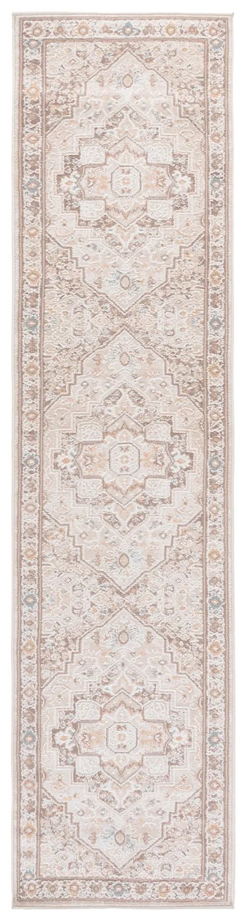 Safavieh Sydney 2'-0" x 8'-0" Rug in Beige / Brown Ivory