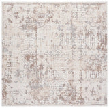 Safavieh Sydney 6'-6" x 6'-6" Rug in Beige / Brown Grey