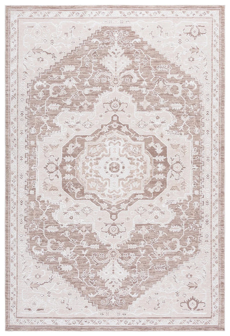 Safavieh Sydney 4'-0" x 6'-0" Rug in Beige / Brown Ivory