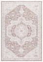 Safavieh Sydney 4'-0" x 6'-0" Rug in Beige / Brown Ivory