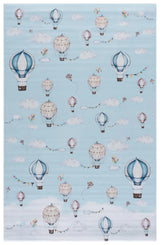 Safavieh Tacoma Kids 100 5'-0" x 8'-0" Rug in Ivory / Blue