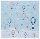 Safavieh Tacoma Kids 100 5'-0" x 5'-0" Rug in Ivory / Blue