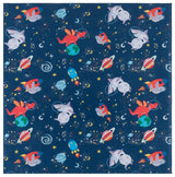 Safavieh Tacoma Kids 100 5'-0" x 5'-0" Rug in Navy / Rust