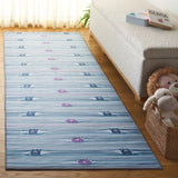 Safavieh Tacoma Kids 100 2'-6" x 8'-0" Rug in Grey / Blue