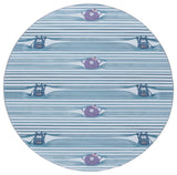 Safavieh Tacoma Kids 100 5'-0" x 5'-0" Rug in Grey / Blue