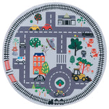Safavieh Tacoma Kids 100 5'-0" x 5'-0" Rug in Ivory / Grey