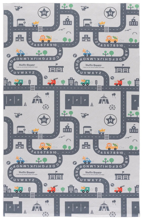 Safavieh Tacoma Kids 100 5'-0" x 8'-0" Rug in Ivory / Grey