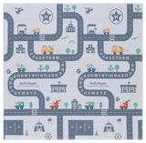 Safavieh Tacoma Kids 100 5'-0" x 5'-0" Rug in Ivory / Grey