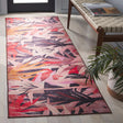 Safavieh Tacoma 2'-6" x 8'-0" Rug in Pink / Rust
