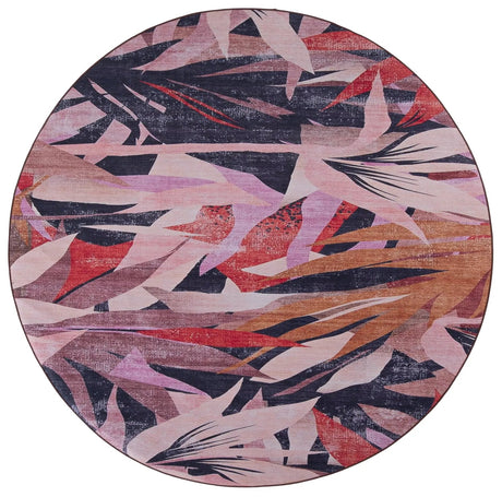Safavieh Tacoma 6'-0" x 6'-0" Rug in Pink / Rust